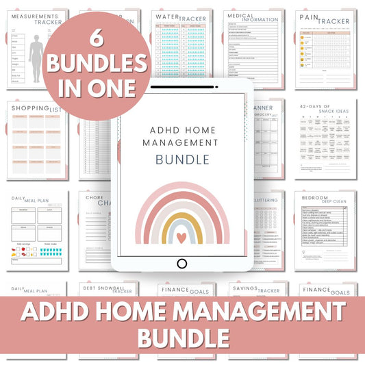 ADHD Home Management Bundle