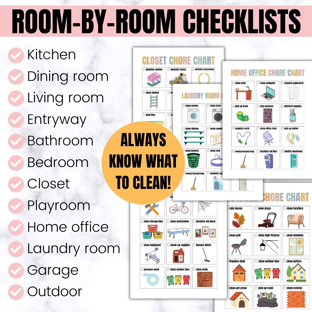 adhd cleaning schedule