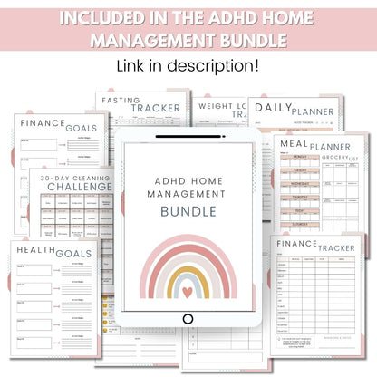 ADHD Meal Planning Bundle