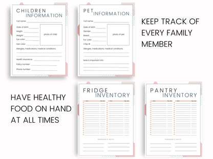 family emergency binder pdf